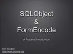 SQLObject & FormEncode